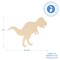 Unfinished Wood Dinosaur Cutouts 12"x13-1/2", Animal Decor & Craft | Woodpeckers